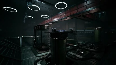 Electronic measuring instruments in science lab Illustrazione stock