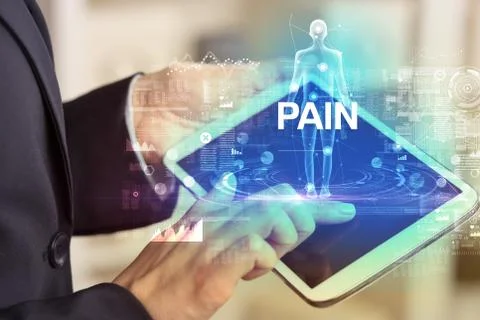 Electronic medical record, tech concept 스톡 사진