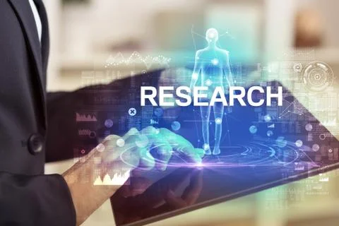 Electronic medical record, tech concept 스톡 사진