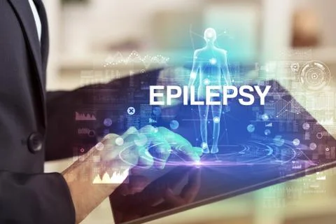 Electronic medical record, tech concept Stock Photos