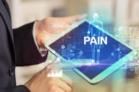 Electronic medical record, tech concept 스톡 사진