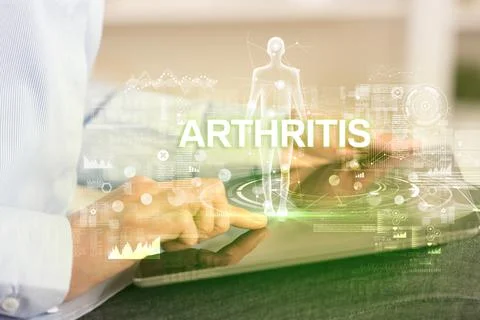Electronic medical record, tech concept Stock Photos