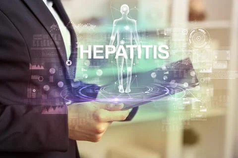 Electronic medical record, tech concept Stock Photos