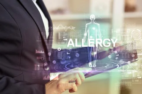 Electronic medical record, tech concept Stock Photos