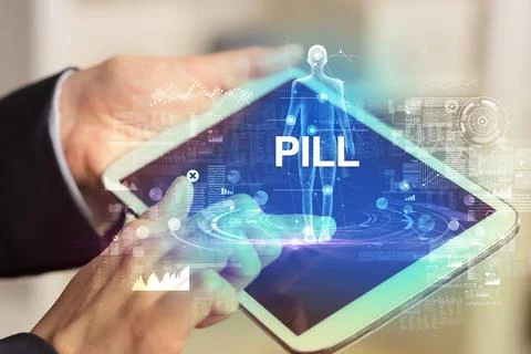 Electronic medical record, tech concept 스톡 사진