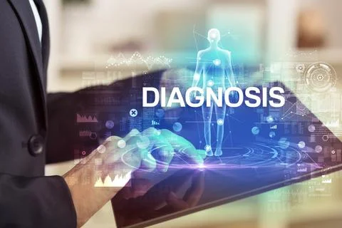 Electronic medical record, tech concept 스톡 사진