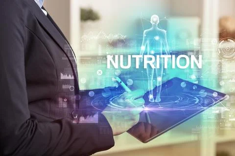 Electronic medical record, tech concept Stock Photos