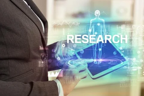 Electronic medical record, tech concept 스톡 사진