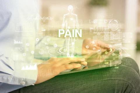 Electronic medical record, tech concept Stock Photos