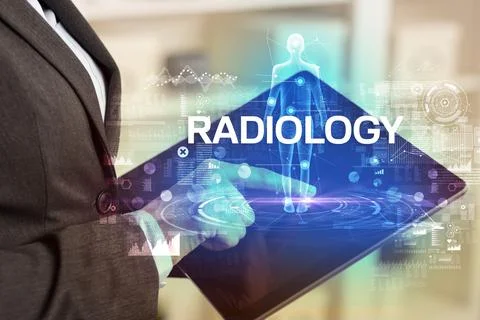 Electronic medical record, tech concept Stock Photos