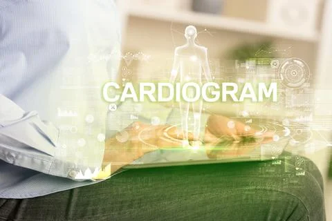 Electronic medical record, tech concept Stock Photos