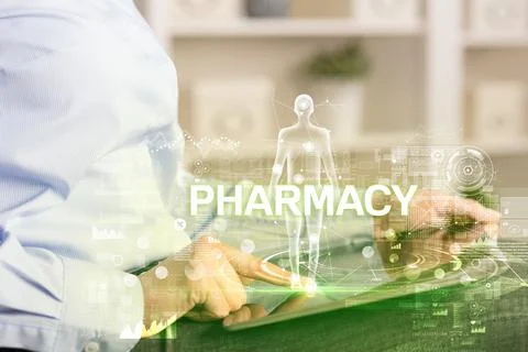 Electronic medical record, tech concept 스톡 사진