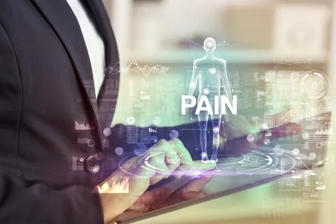 Electronic medical record, tech concept Stock Photos