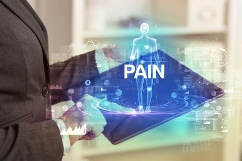 Electronic medical record, tech concept Stock Photos