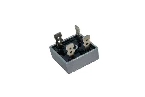 Electronic Metal diode AC to DC Converter Stock Photos
