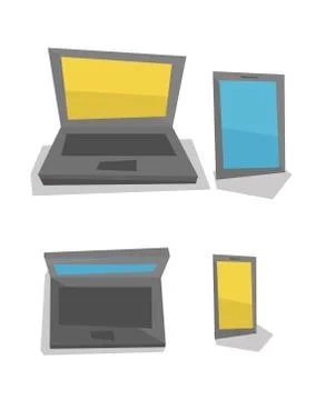 Electronic mobility devices vector illustration Stock Illustration