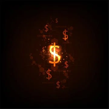 Electronic money alternative to the future. Stock Illustration