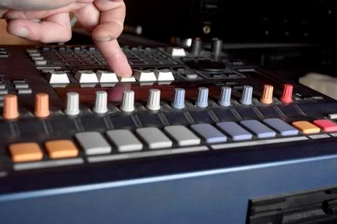 Electronic Musical Device Fotos Stock