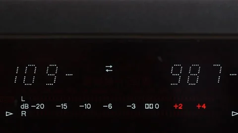 Electronic Panel Audio Rewind Stock-Footage 50847194