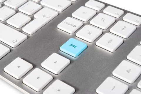 Electronic payment Stock Photos