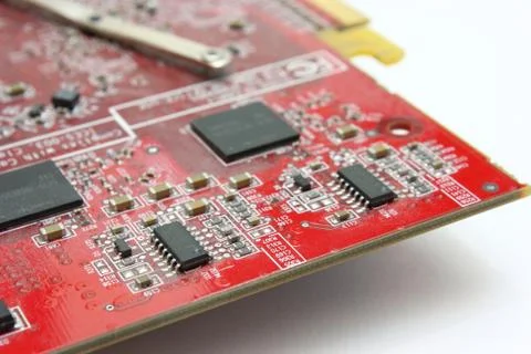 Electronic payment of a video card Stock Photos
