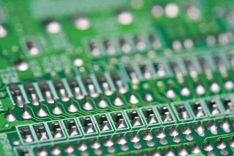 Electronic pcb background Stock Photos