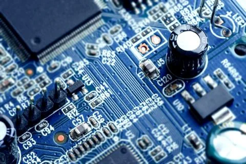Electronic PCB Printed Circuit Board Stock Photos
