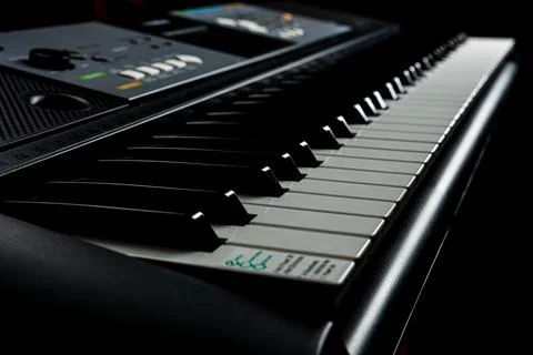 Electronic piano Stock Photos