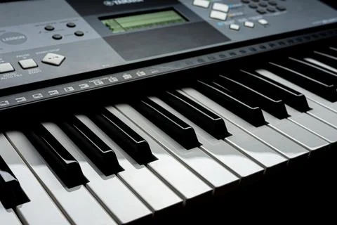 Electronic piano Stock Photos