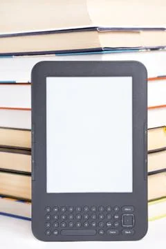 Electronic reader of books Foto stock
