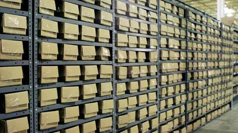 Electronic Recycling Plant - Sorted Boxes 2 Vidéo 42899863