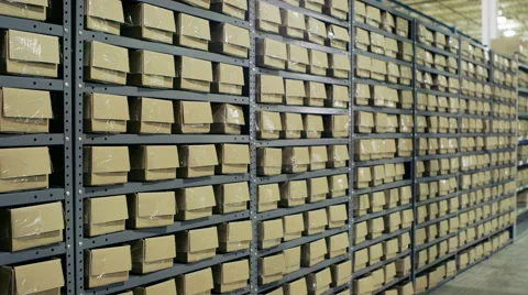 Electronic Recycling Plant - Sorted Boxes 2 Vidéo 42900400