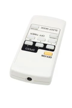 Electronic remote controller with sleep and timer functions Stock Photos
