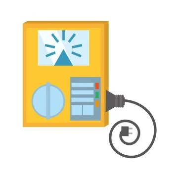 Electronic repair calibration maintenance computer Stock Illustration