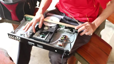 Electronic repair Stock Footage 49699708