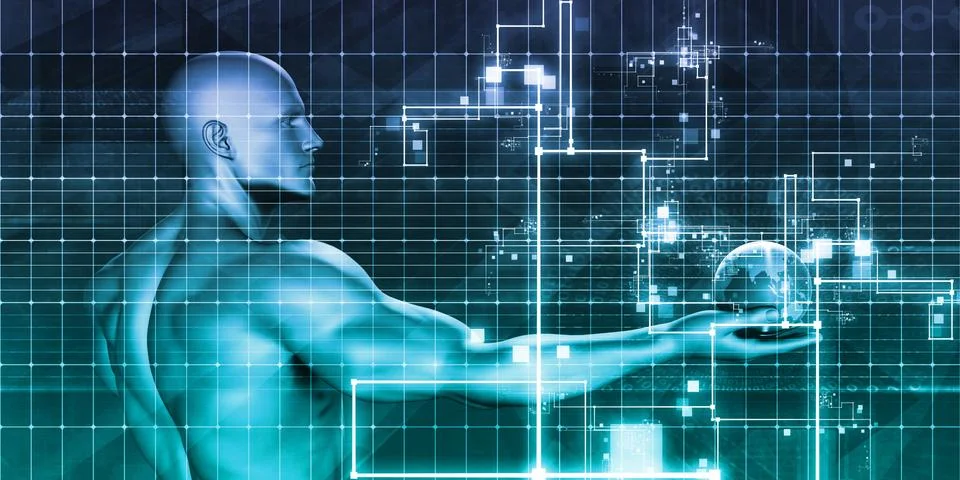 Electronic Reporting Stock Illustration