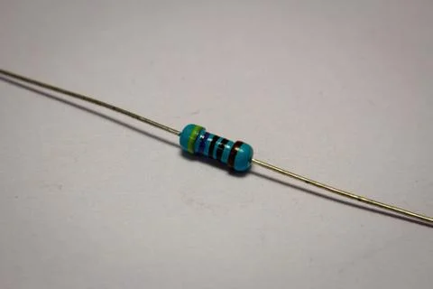 Electronic resistor for electronic devices Stock-Fotos