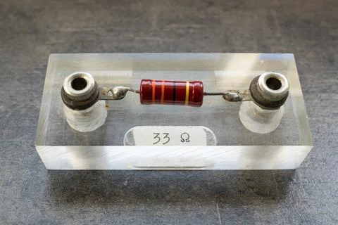 Electronic Resistor Stock-Fotos