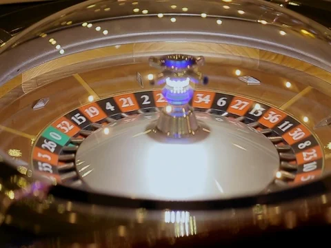 Electronic roulette, the ball falls to 31 Stock Footage 74225777