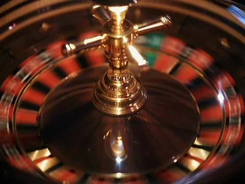 Electronic roulette spinning casino Stock-Footage 73573007