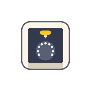 Electronic safe lock depicting security concept Stock Illustration