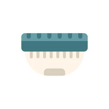 Electronic scale showing increasing weight gaining icon flat style Ilustración de archivo
