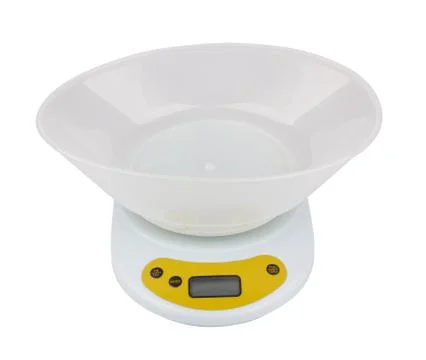Electronic scales isolated Stock Photos