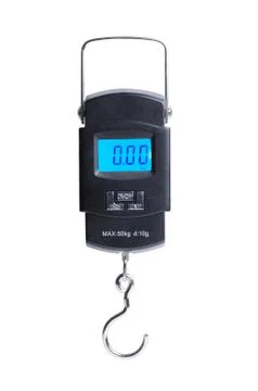 Electronic scales Stock Photos