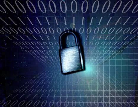 Electronic security Stock Illustration