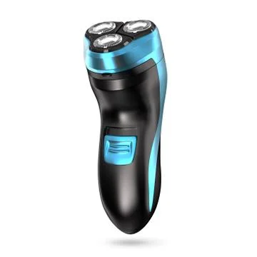 Electronic shaver mockup 스톡 일러스트