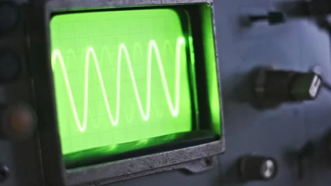 Electronic Signals Visualized on Oscillo... | Stock Video | Pond5