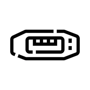 Electronic sim card for mobile connectivity access Illustrazione stock