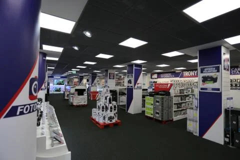 Electronic-store Stock-Fotos