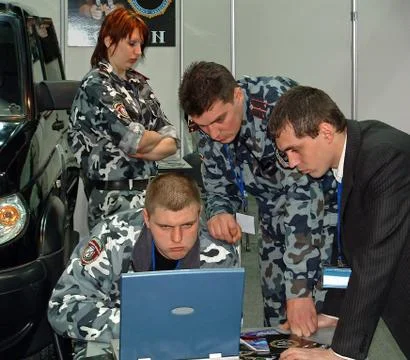 Electronic surveillance Foto stock
